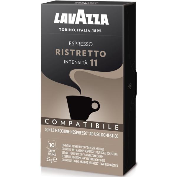 Кофе в капсулах Lavazza Nespresso Ristretto 10 шт. 