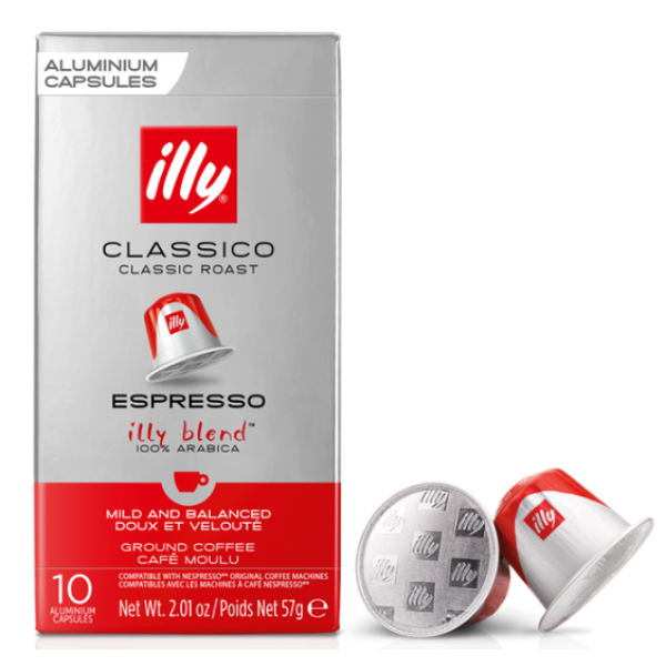 Капсулы Nespresso Illy Classico 10 шт
