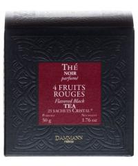 Пакетированный чай Dammann 4 Красных ягоды (4 Fruits Rouges) 25 шт
