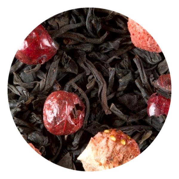 Чай черный ароматизированный Dammann 4 Красных ягоды 250 г