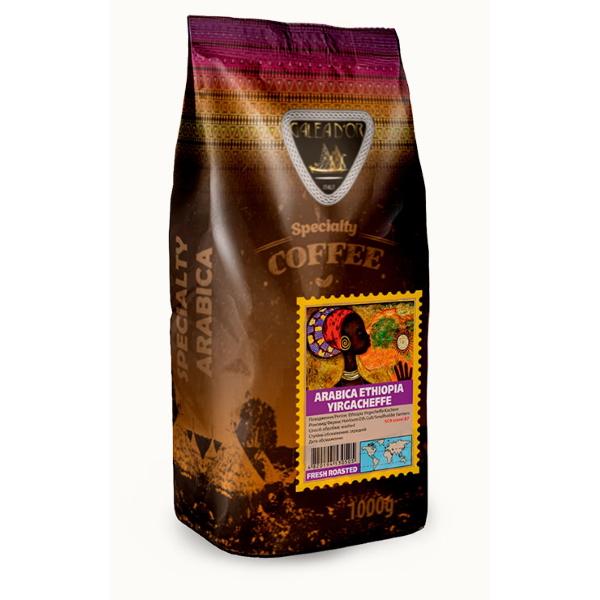 Кофе в зернах Galeador Арабика Эфиопия Йоргачеф 1 кг