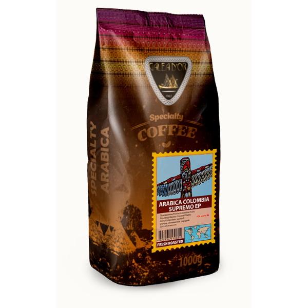 Кофе в зернах Galeador Арабика Колумбия Супремо 1 кг