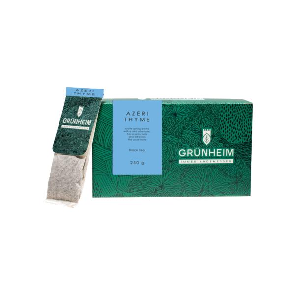 Чай черный Grunheim Azeri Thyme в пакетиках для чайника 20 шт