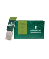 Чай зеленый Grunheim China Gunpowder в пакетиках для чайника 20 шт
