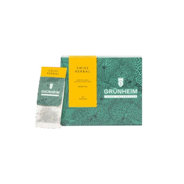 Травяной чай Grunheim Swiss Herbal в пакетиках 25 шт