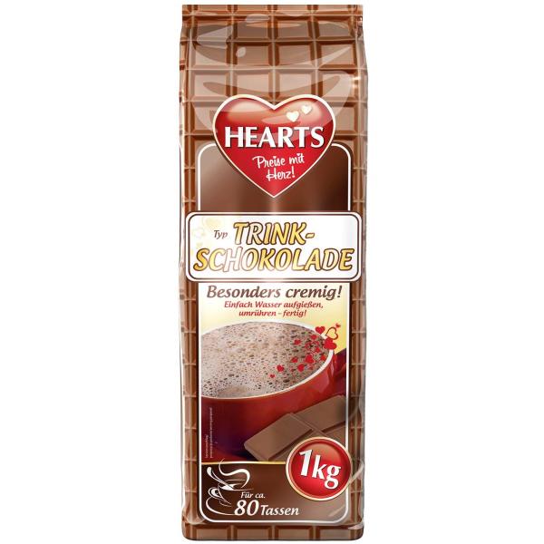 Шоколадный какао-напиток ‎Hearts Trinkschokolade 1 кг 