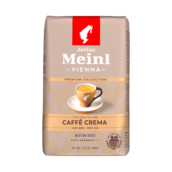 Кава в зернах Julius Meinl Caffè Crema 500 г Кава в зернах Julius Meinl Caffè Crema 500 г