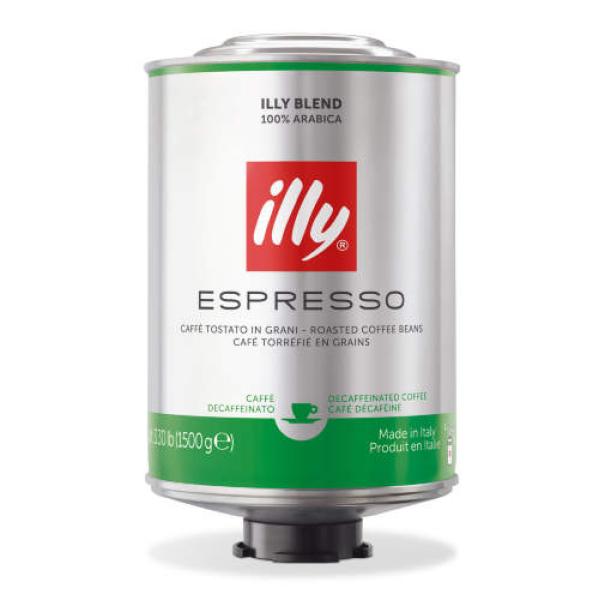Кофе в зернах Illy Decaffeinated 1,5 кг ж/б (без кофеина)