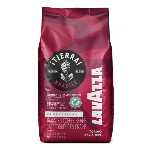 Кофе зерновой Lavazza Tierra Brazil Extra Intense (оригинал Аскания) 1 кг