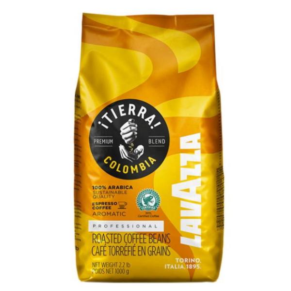 Кофе в зернах Lavazza Tierra Colombia Arabica 100% Aromatic 1 кг