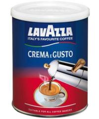Кофе молотый Lavazza Crema e Gusto 250 г ж/б