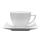 Чашка чайная Lubiana Classic 280 мл с блюдцем (набор 6 шт.)
