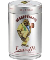 Кава в зернах Lucaffe Decaffeinato (без кофеїну) ж/б 250 г