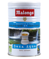Кофе молотый Malongo Deca Aqua (без кофеина) 250 г ж/б
