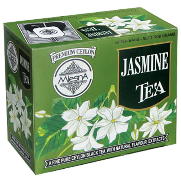 Пакетированный ароматизированный чай Mlesna Черный чай Jasmine 50 шт