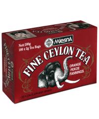 Черный чай Mlesna Fine Ceylon в пакетиках 100 шт