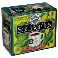 Пакетированный ароматизированный чай Mlesna SOURSOP черный 50 шт