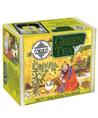 Зеленый чай Mlesna Green Tea в пакетиках 50 шт