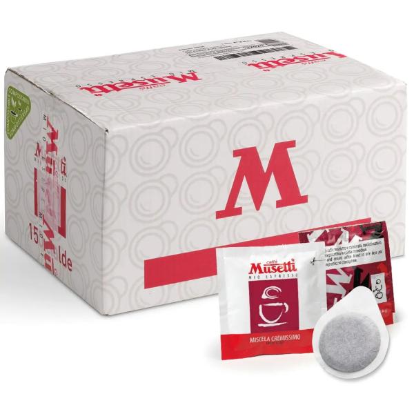 Монодозы Caffe Musetti Cremissimo 150 шт Монодозы Caffe Musetti Cremissimo 150 шт