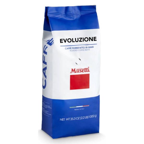 Кофе в зернах Caffe Musetti Evaluzione 1 кг Кофе в зернах Caffe Musetti Evaluzione 1 кг