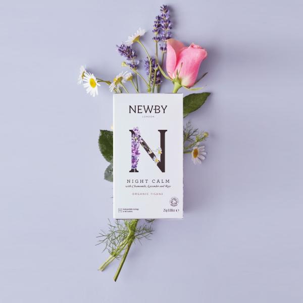 Чай травяной Newby Night Calm в пакетиках 25 шт 