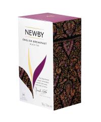 Черный чай Newby Английский завтрак в пакетиках 25 шт