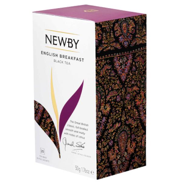 Пакетированный черный чай Newby Английский завтрак 25 шт