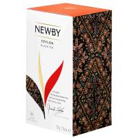 Пакетированный черный чай Newby Цейлон 25 шт