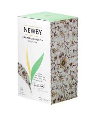 Зеленый чай Newby Цветы Жасмина в пакетиках 25 шт