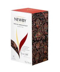 Черный чай Newby Индийский завтрак в пакетиках 25 шт