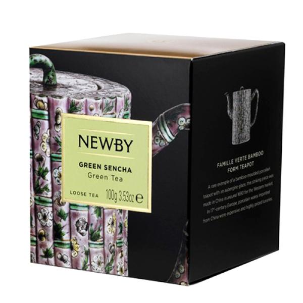 Чай зеленый Newby Зеленая сенча 100 г