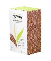 Чай зеленый Newby Зеленая Сенча в пакетиках 25 шт