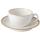 Чашка чайная Porland Seasons Beige Бежевый 200 мл с блюдцем 160 мм в наборе 6 шт.