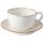 Чашка чайная Porland Seasons Beige Бежевый 320 мл с блюдцем 160 мм (в наборе 6 шт.)