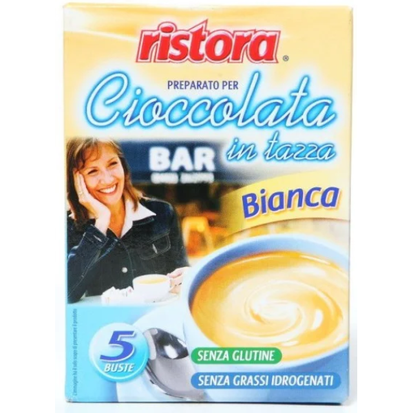 Густой горячий белый шоколад Ristora порционный 5 шт