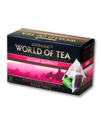 Чай в пирамидках Світ чаю Ассам Дайриал 20 шт