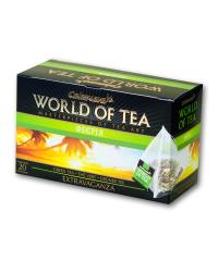 Чай в пирамидках Світ чаю Феерия зеленый 20 шт