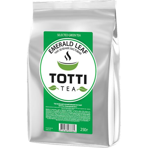 Чай зеленый Totti Tea Изумрудный лист 250 г