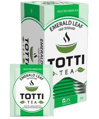 Пакетированный чай Totti Tea Изумрудный лист 25 шт