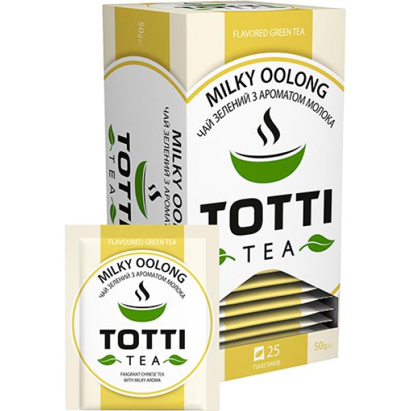 Пакетированный чай Totti Tea Молочный оолонг 25 шт