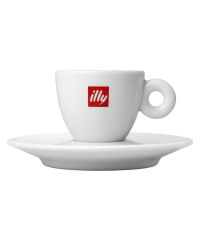 Чашка illy Espresso 60 мл с блюдцем 