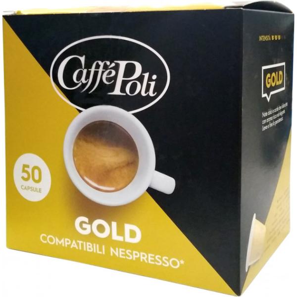 Кофе в капсулах Caffe Poli Nespresso Gold 50 шт