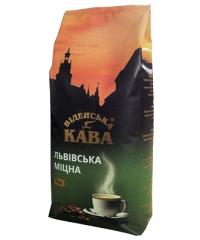 Кофе в зернах Віденська кава Львівська Міцна 1 кг